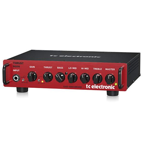 TC Electronic BQ250 250W Portatif Bas Kafa Amfisi (Mosfet Preamfi Ve Thrust Compressor)